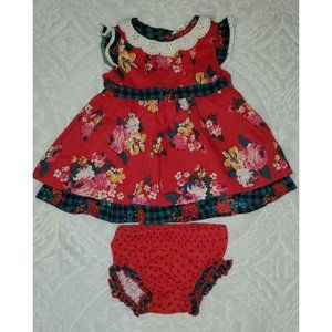 PRECIOUS L-New Matilda Jane infant Christmas Dress, 3-6m